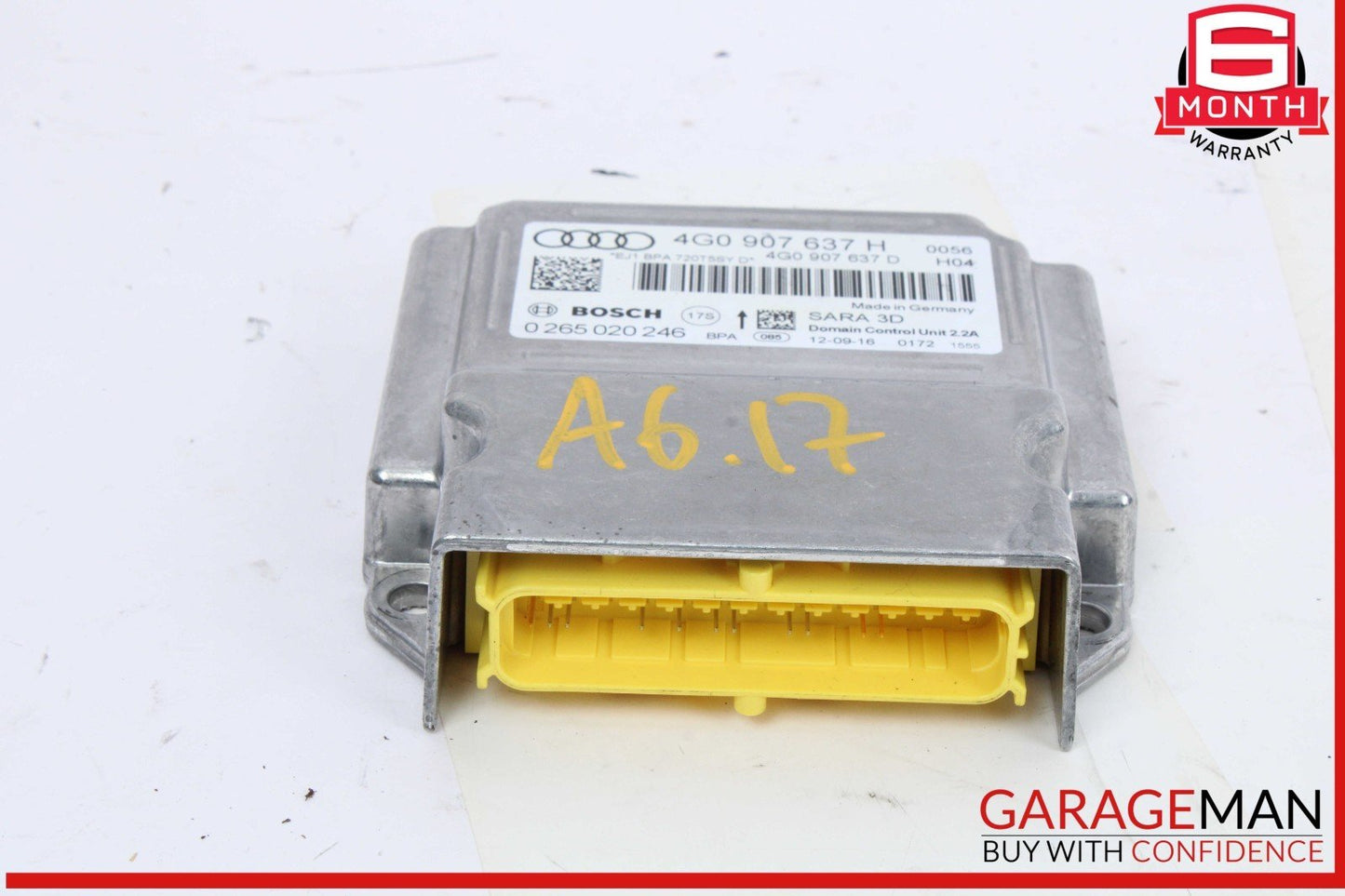 12-18 Audi A6 A7 Yaw Rate Accelerator Stability Speed Control Sensor OEM