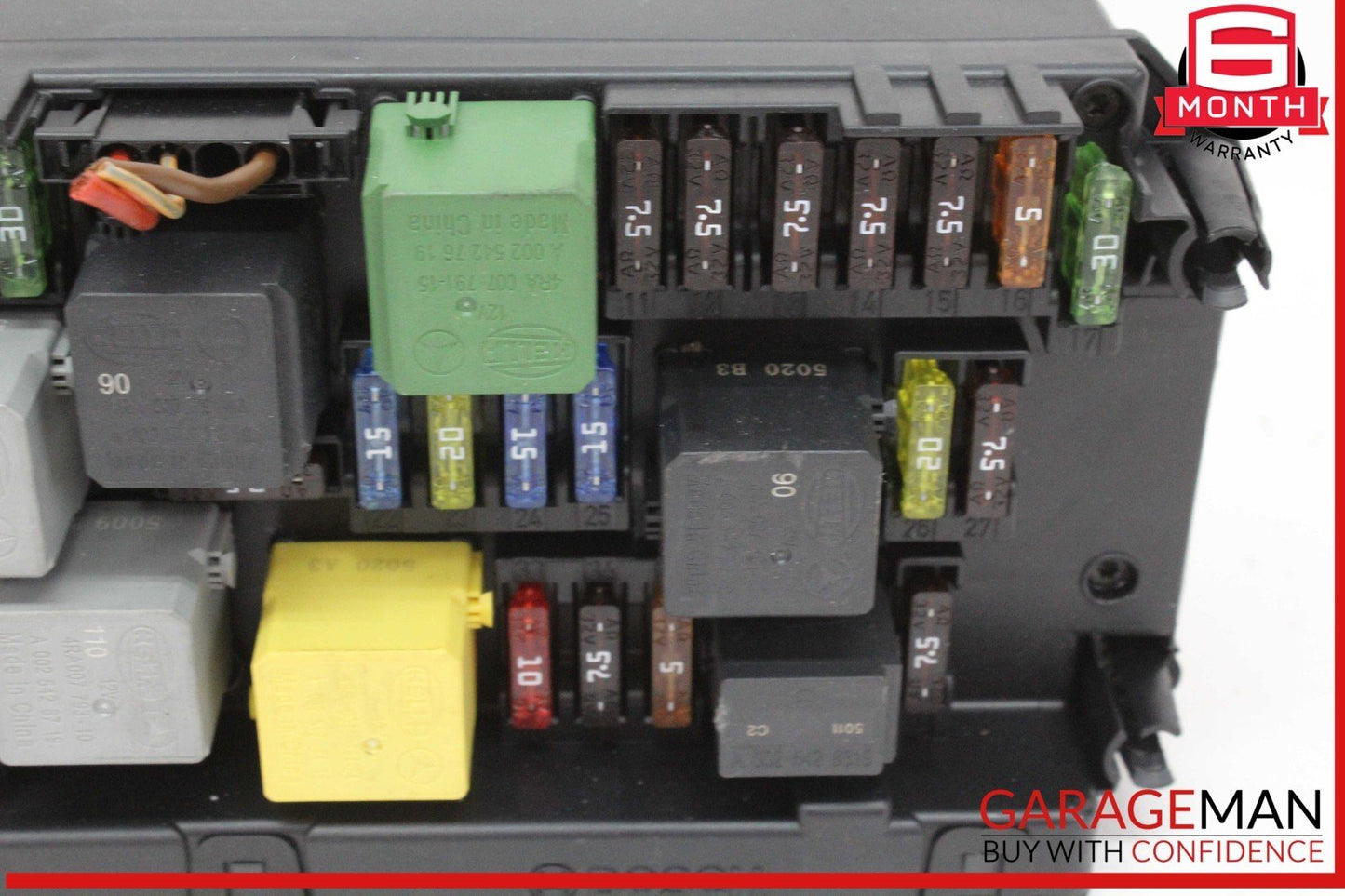 10-20 Mercedes W212 E400 GLK350 CLS550 Front SAM Module Relay Fuse Box OEM