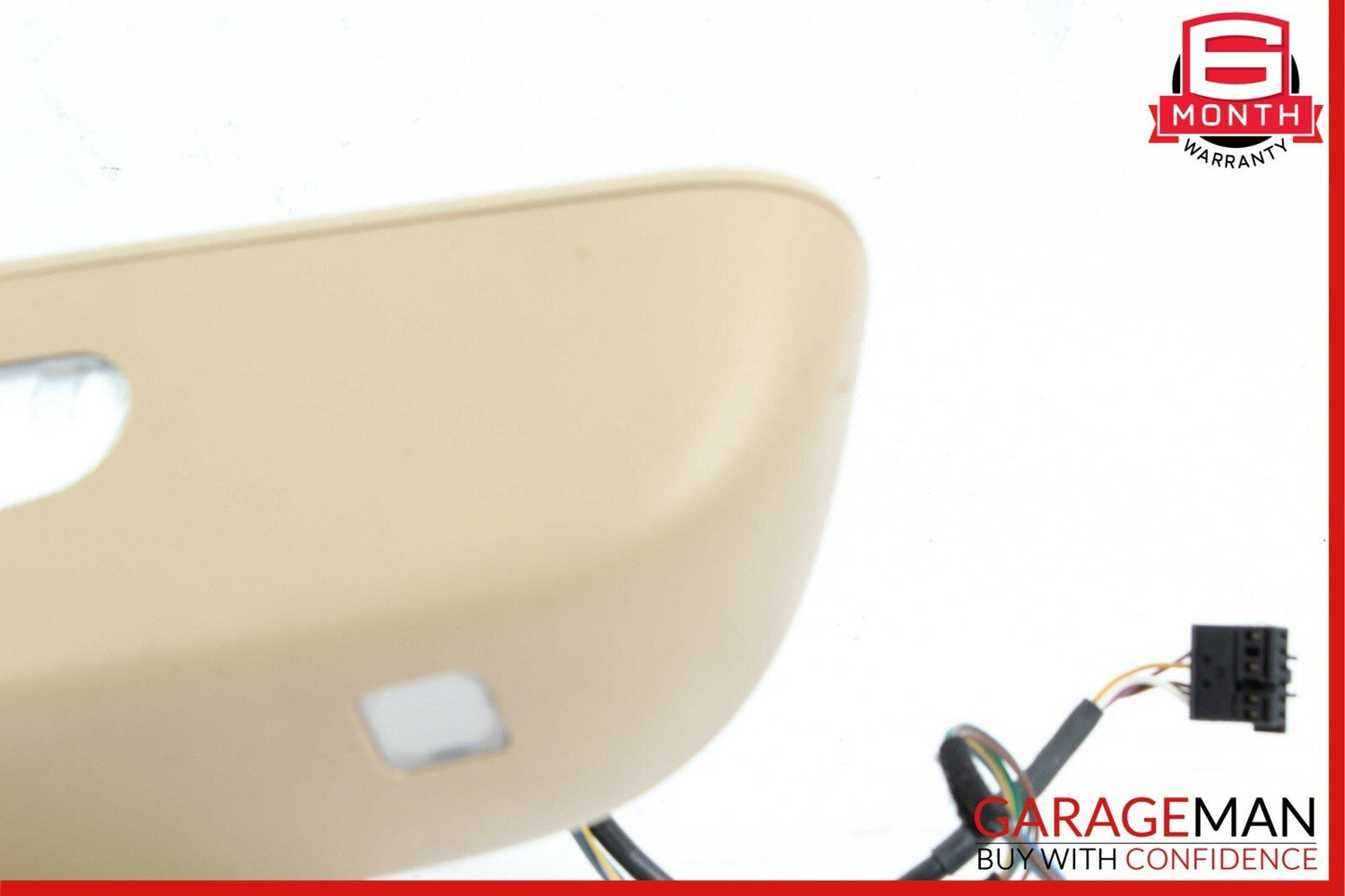 07-09 Mercedes W221 S550 S65 AMG Top Upper Rear View Mirror Brown 2218110007 OEM