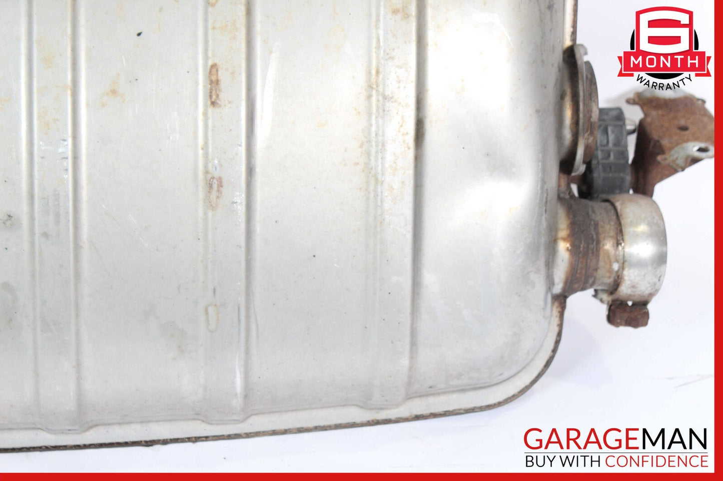 11-14 Porsche Cayenne 958 4.8L V8 Rear Complete Exhaust Muffler Tips Pipe Assy