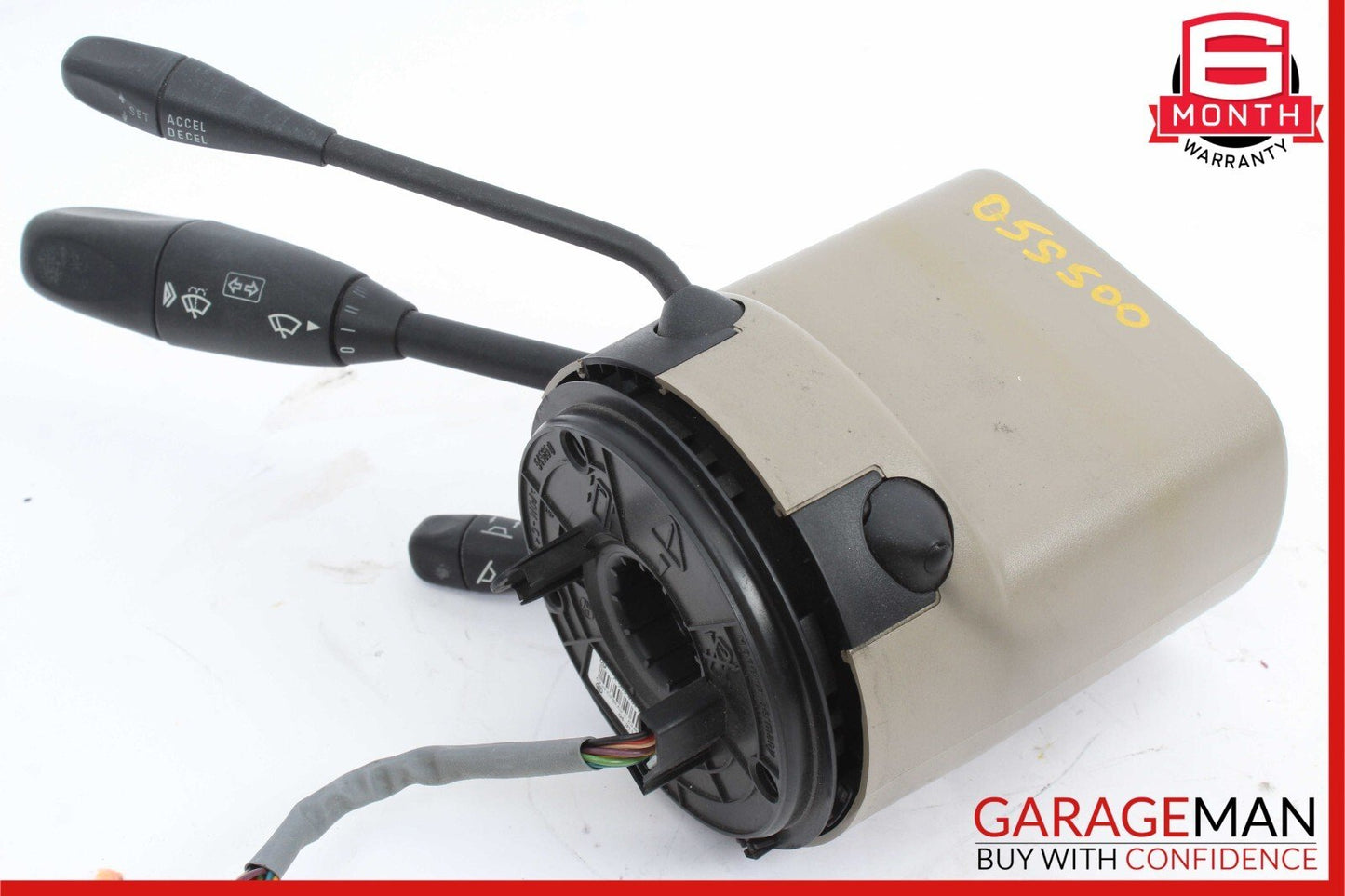 03-06 Mercedes R230 SL500 Steering Column Combination Switch Assembly Beige