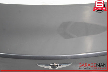 17-20 Genesis G80 Sedan Rear Trunk Lid Shell Panel Deck OEM