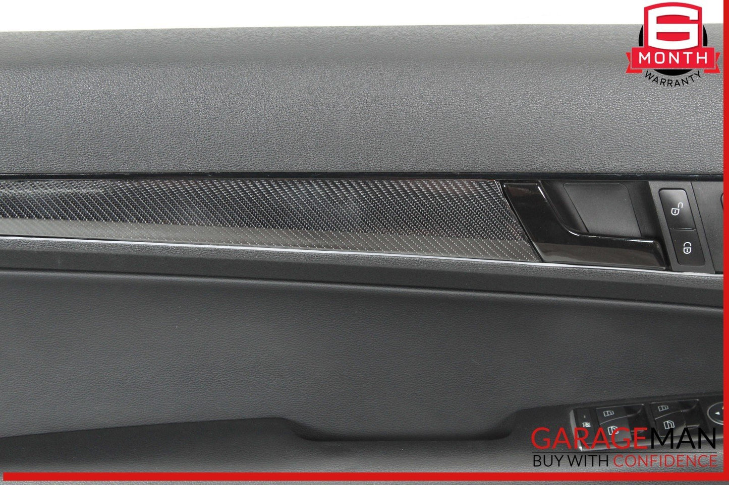 10-17 Mercedes W207 E500 E400 Coupe Front Left Interior Door Panel Trim Assembly