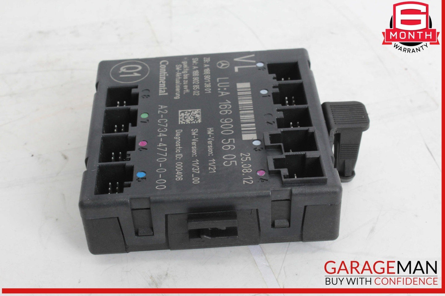 12-19 Mercedes X166 GL450 Front Left Drive Side Door Control Module Unit OEM
