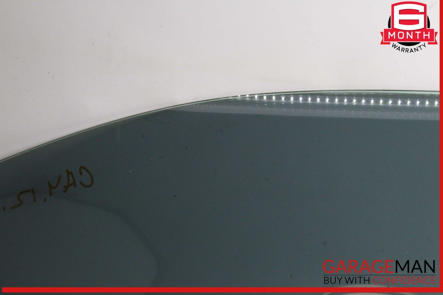 11-18 Porsche Cayenne 958 Front Left Driver Side Door Window Glass OEM