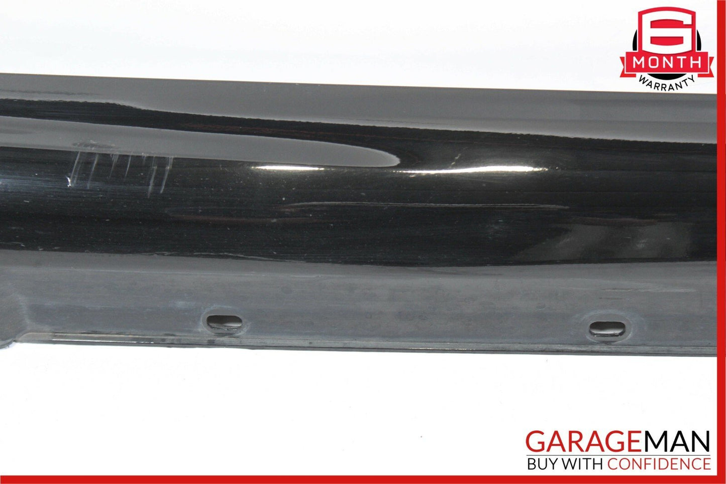 08-14 Mercedes W204 C280 AMG Sport Sedan Right Side Rocker Skirt Molding Black