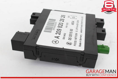 03-09 Mercedes W209 CLK350 CLK550 CLK55 Antenna Keyless Module Unit