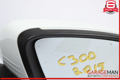 15-16 Mercedes W205 C300 Front Right Side Door Rear View Mirror w/ Blind Spot
