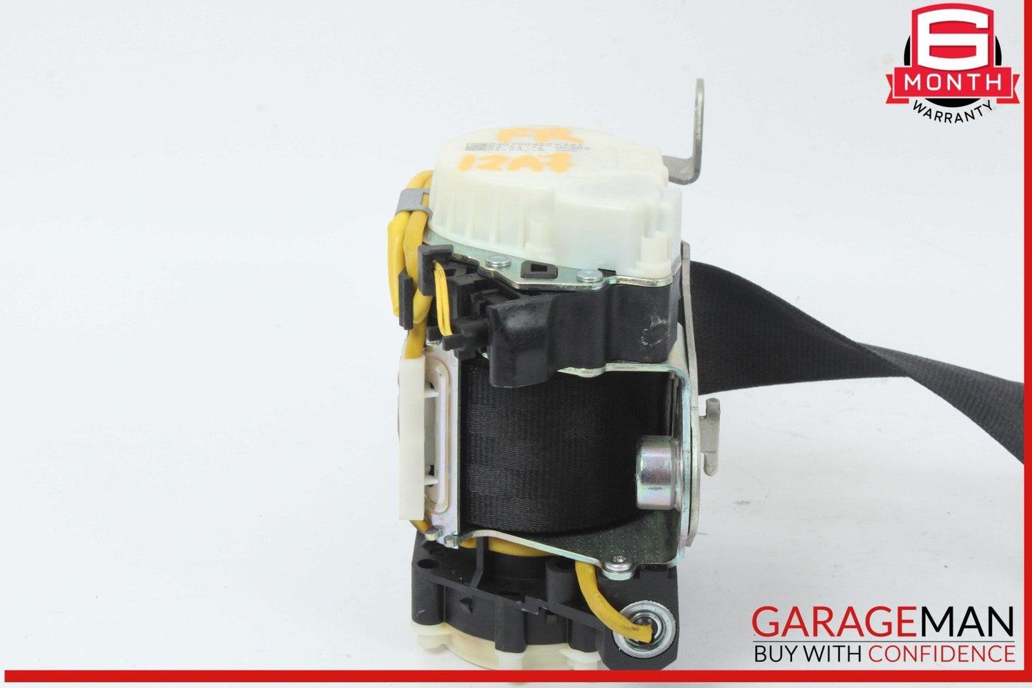 12-18 Audi A7 A6 Front Right Passenger Side Seat Belt Retractor Black OEM