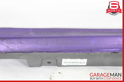 13-19 BMW 640i F06 Left Driver Side Rocker Skirt Molding Trim Panel Purple OEM