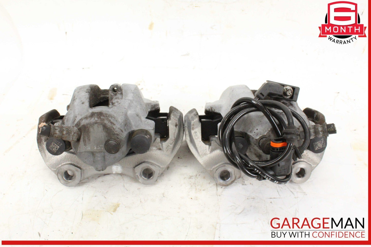 07-14 Mercedes W221 S400 Hybrid Rear Left & Right Side Brake Calipers Set OEM
