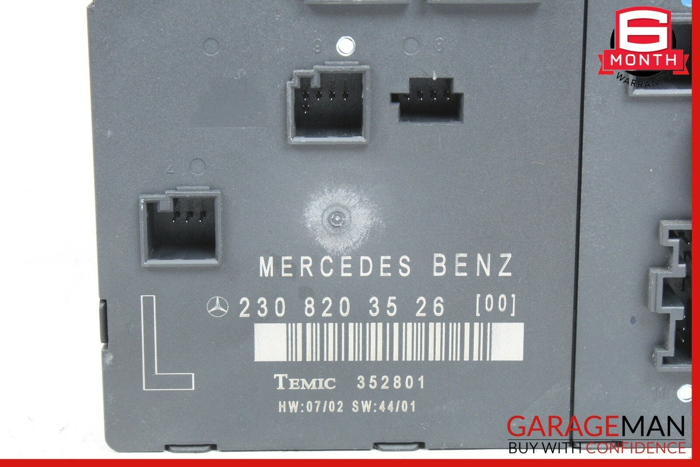 03-12 Mercedes R230 SL500 SL550 SL600 Front Left Side Door Control Module OEM