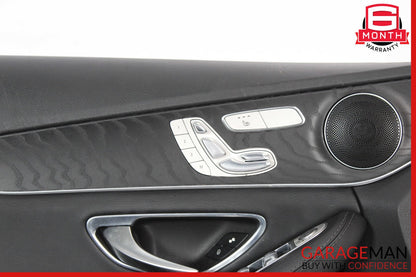 15-18 Mercedes W205 C300 C350e Front Left Side Interior Door Panel OEM