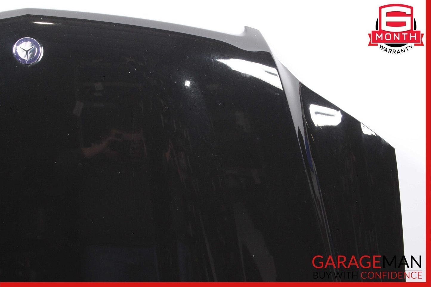 07-12 Mercedes X164 GL450 Front Hood Bonnet Panel Grille Vent Assembly Black OEM