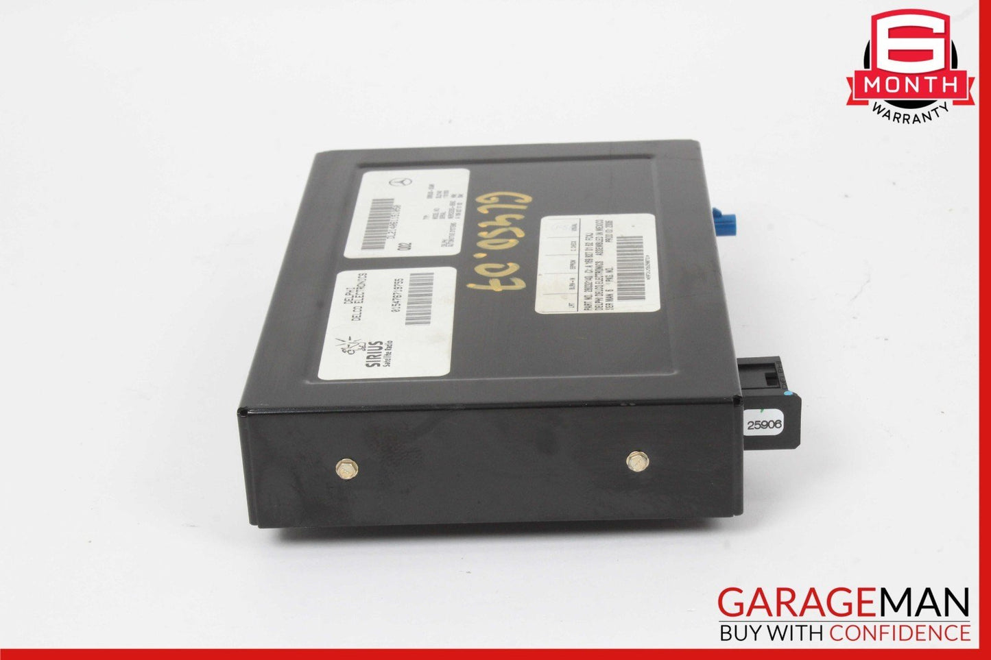 03-09 Mercedes X164 GL450 4MATIC Sirius Satellite Radio Receiver 1698270162 OEM