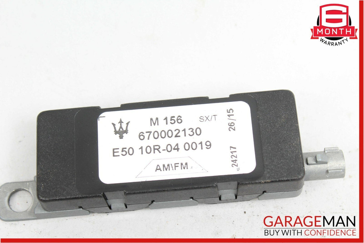 14-18 Maserati Quattroporte AM FM Antenna Computer Module Control 670002130 OEM