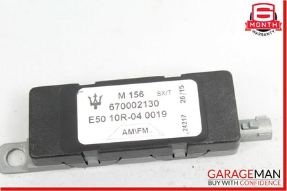 14-18 Maserati Quattroporte AM FM Antenna Computer Module Control 670002130 OEM