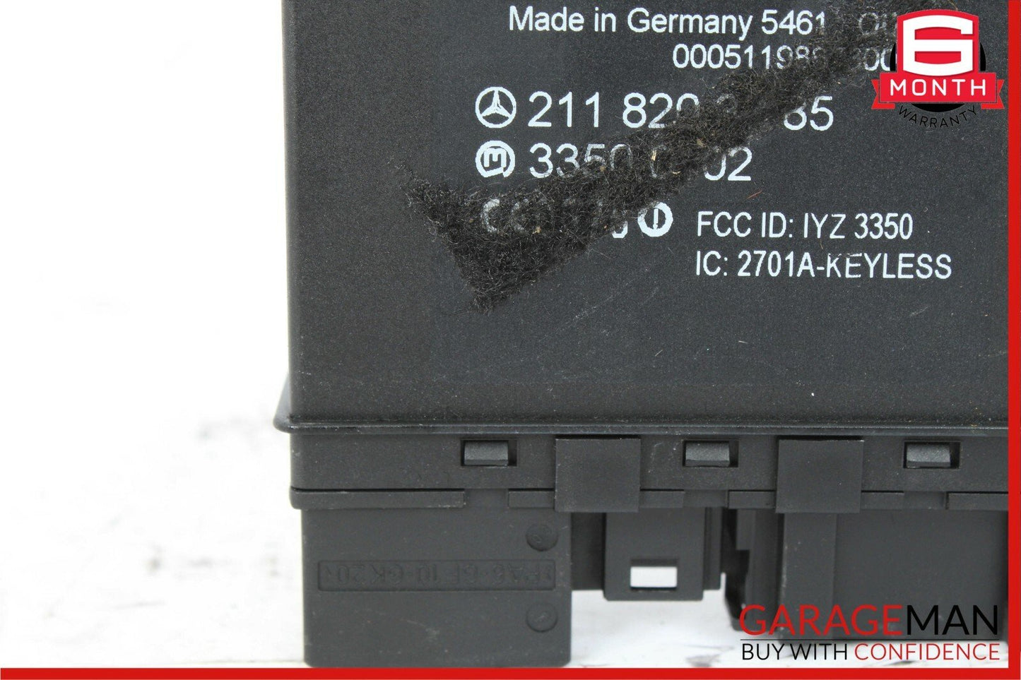 06-11 Mercedes W219 CLS550 E550 Rear Left / Right Door Keyless Go Control Module