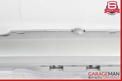 10-13 Mercedes W207 E350 Right Side Rocker Skirt Moulding Trim Panel Silver