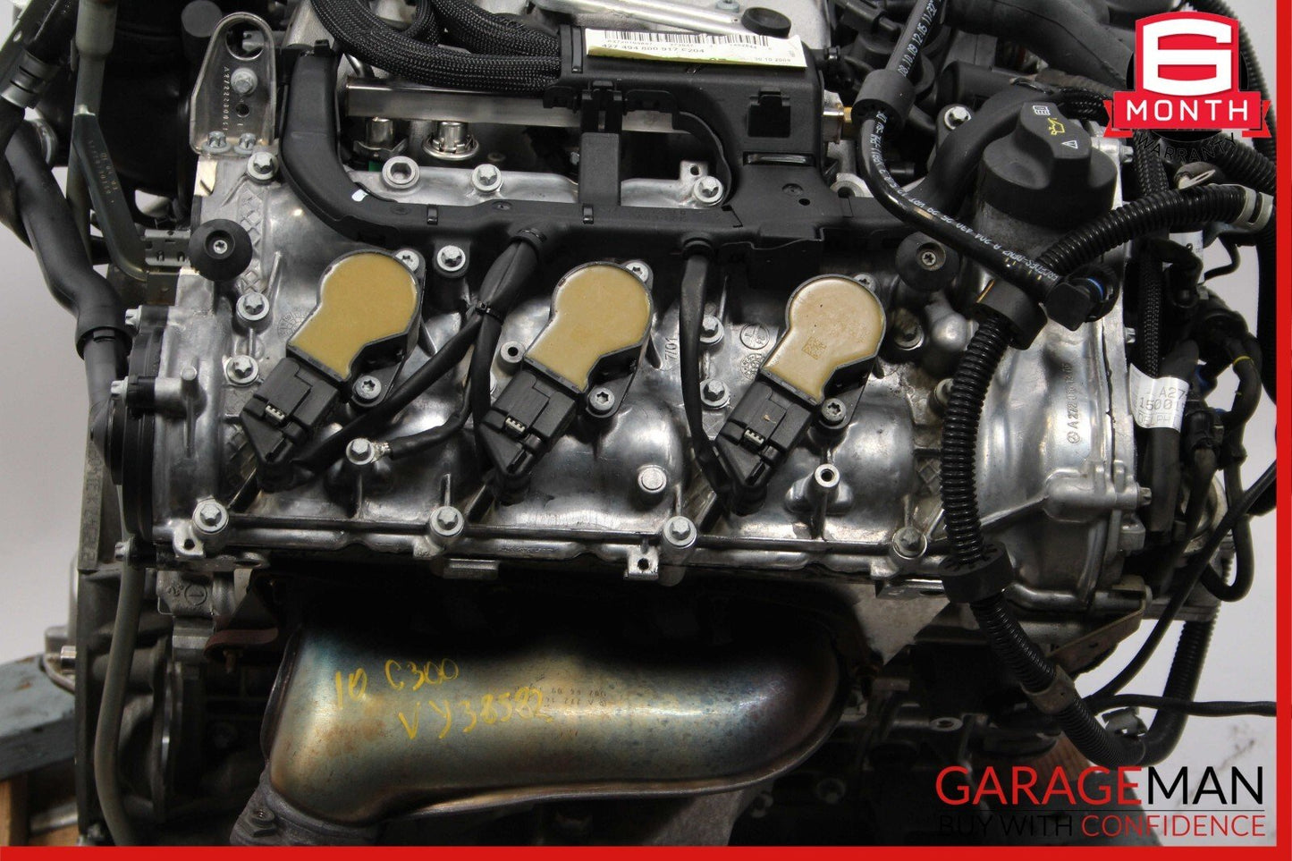 06-11 Mercedes W204 C300 SLK280 3.0L M272 RWD Engine Motor Block Assembly 272947