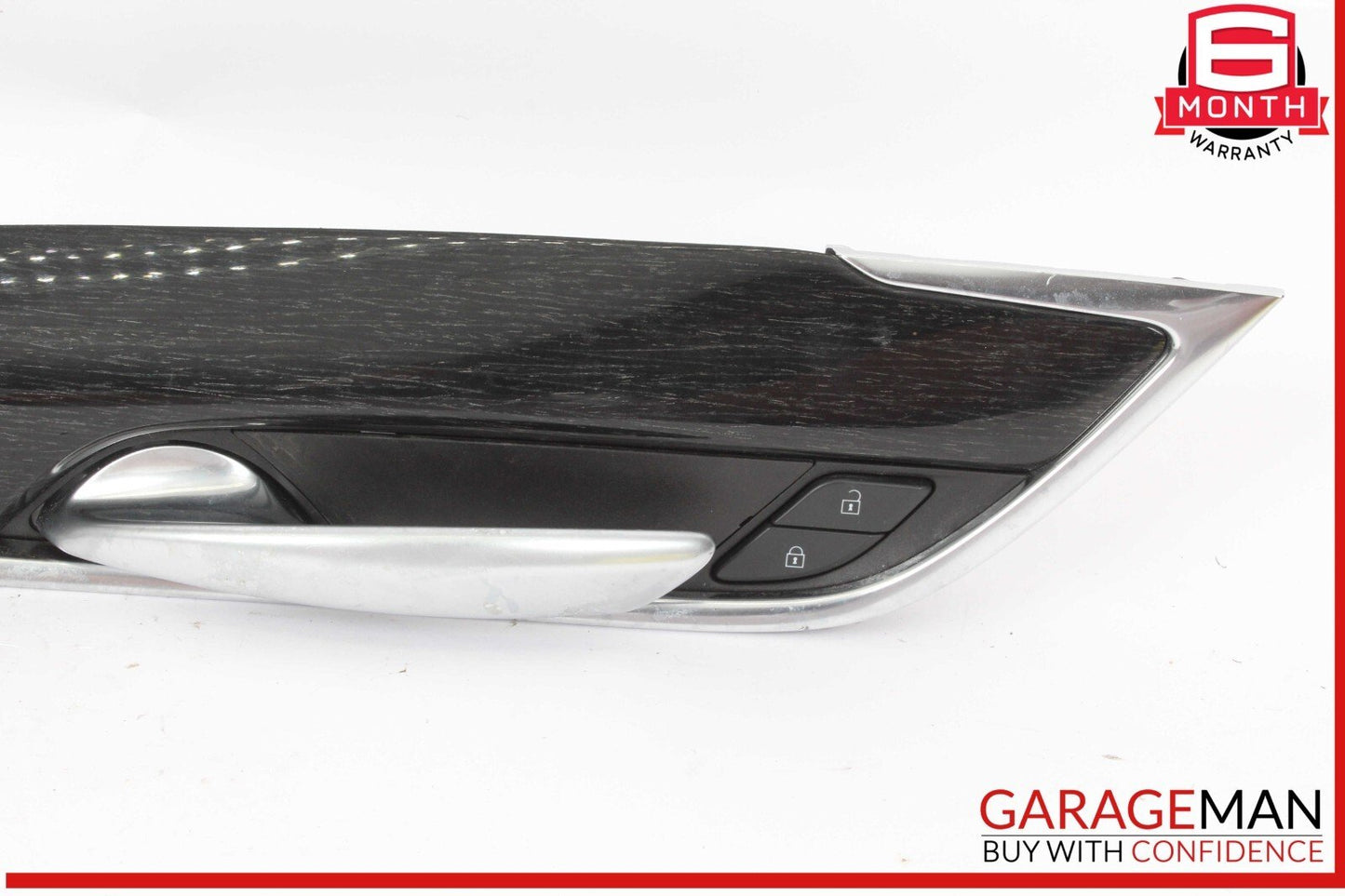 17-23 Cadillac XT5 Front Left Driver Side Interior Door Handle w/ Lock Switches