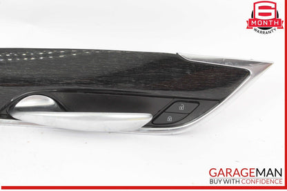 17-23 Cadillac XT5 Front Left Driver Side Interior Door Handle w/ Lock Switches