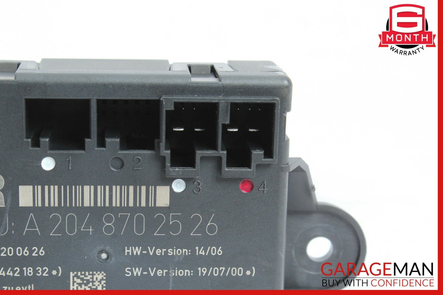 08-14 Mercedes W204 C300 C350 Rear Right Side Door Control Module 2048702526 OEM