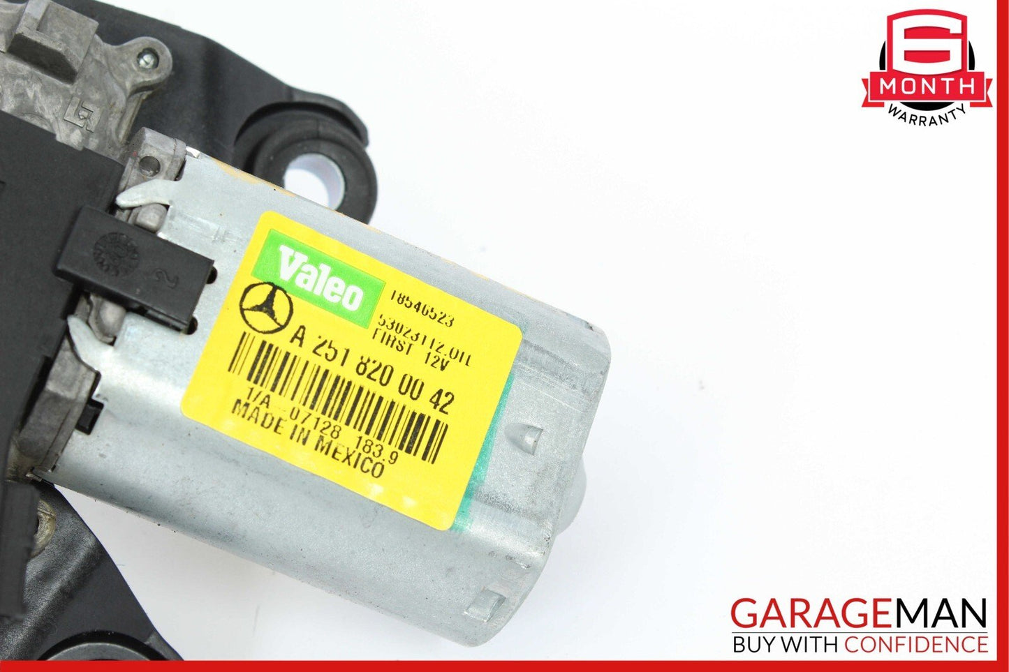 06-13 Mercedes X164 GL450 ML500 R350 Rear Glass Windshield Wiper Motor Unit OEM