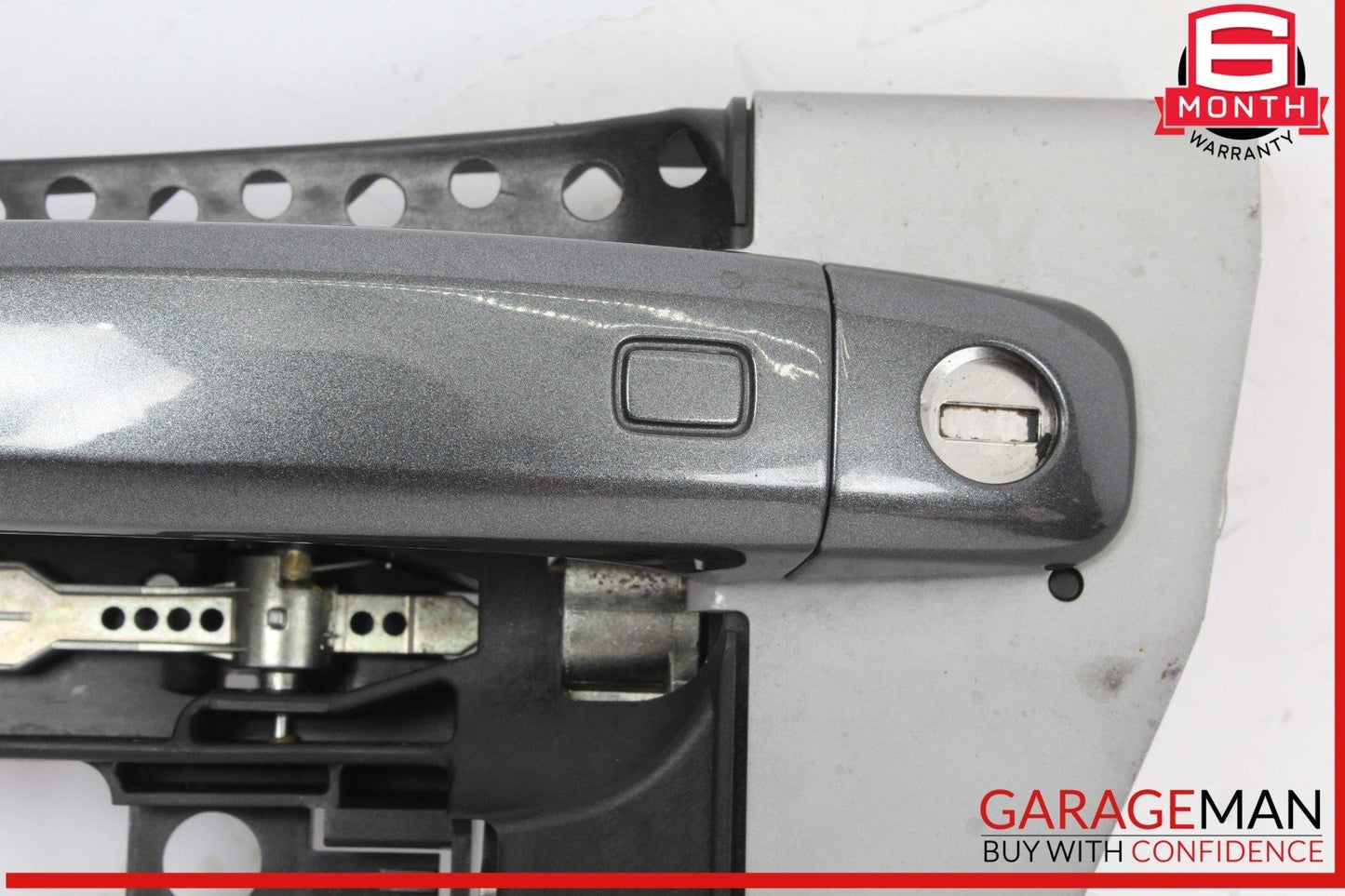 14-17 Audi SQ5 Front Left Driver Side Exterior Door Handle Gray OEM