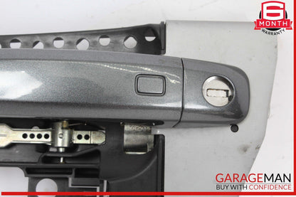 14-17 Audi SQ5 Front Left Driver Side Exterior Door Handle Gray OEM