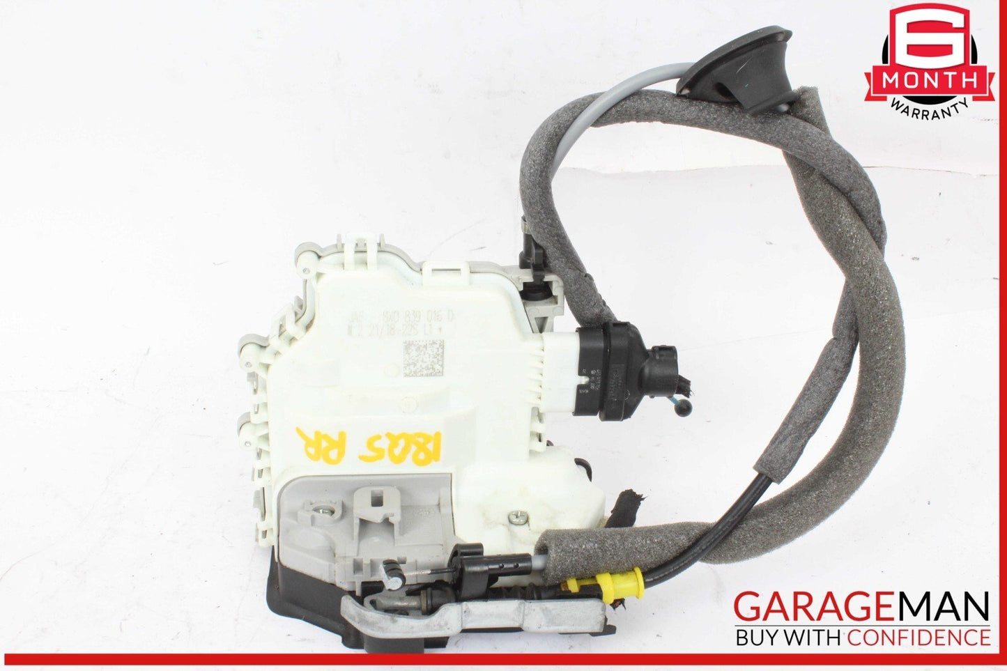 18-20 Audi Q5 Rear Right Passenger Side Door Lock Latch Actuator 8X0839016D OEM