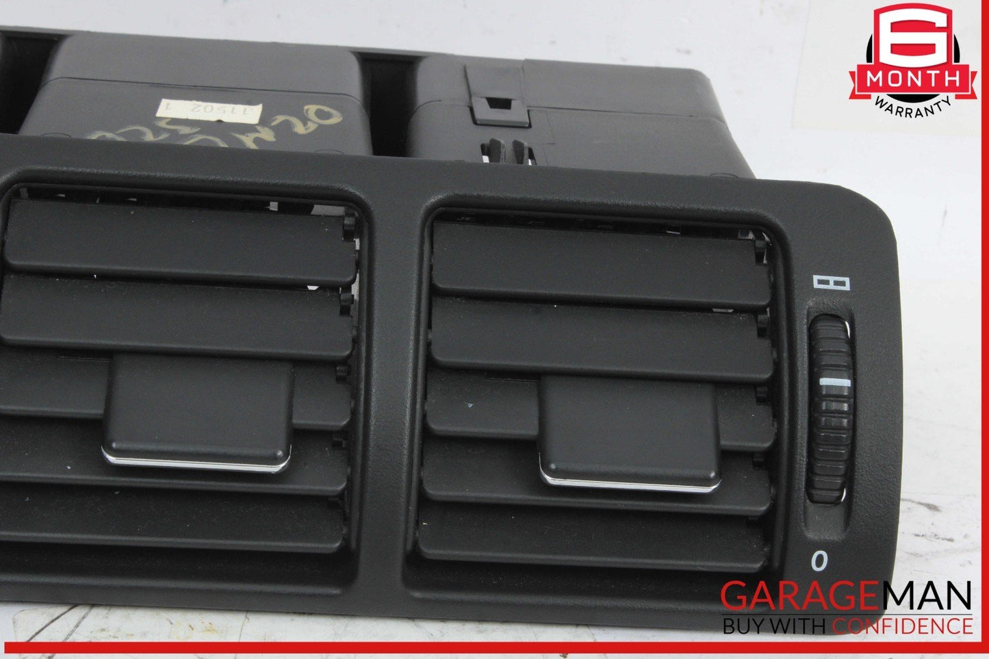 98-05 Mercedes W163 ML320 ML430 Dashboard Center A/C AC Air Vent Trim Black OEM