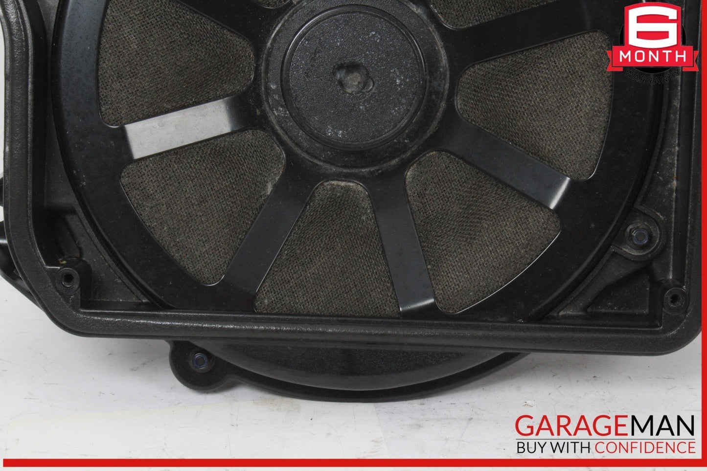 16-18 Audi A6 Rear Deck Shelf Panel Center Subwoofer Sub Woofer Speaker OEM