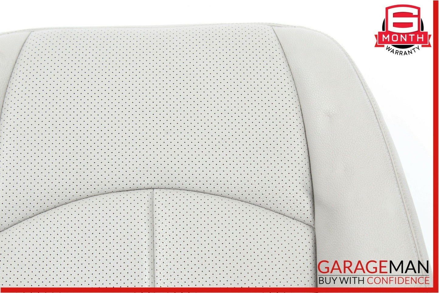 07-09 Mercedes W211 E350 Front Left / Right Top Upper Seat Cushion Cover Gray