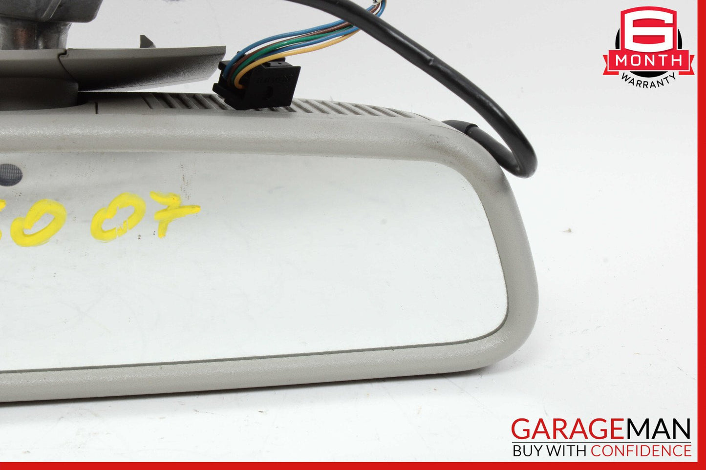 06-11 Mercedes W219 CLS550 CLS500 CLS63 AMG Interior Rear View Mirror Gray OEM