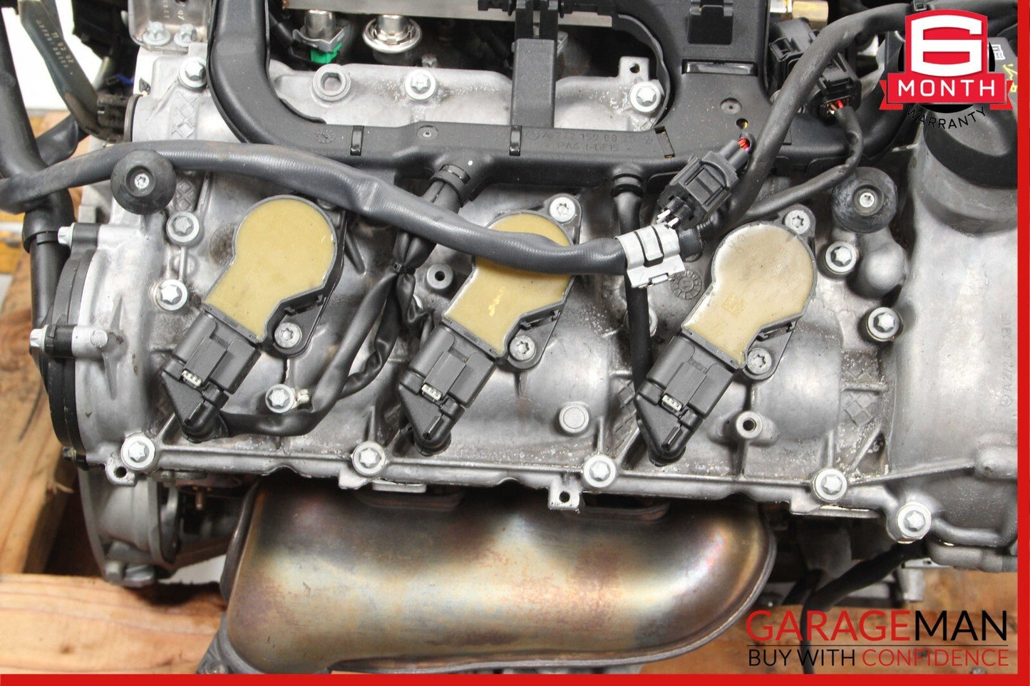 10-12 Mercedes X204 GLK350 3.5L M272 Engine Motor Block Assembly 134k