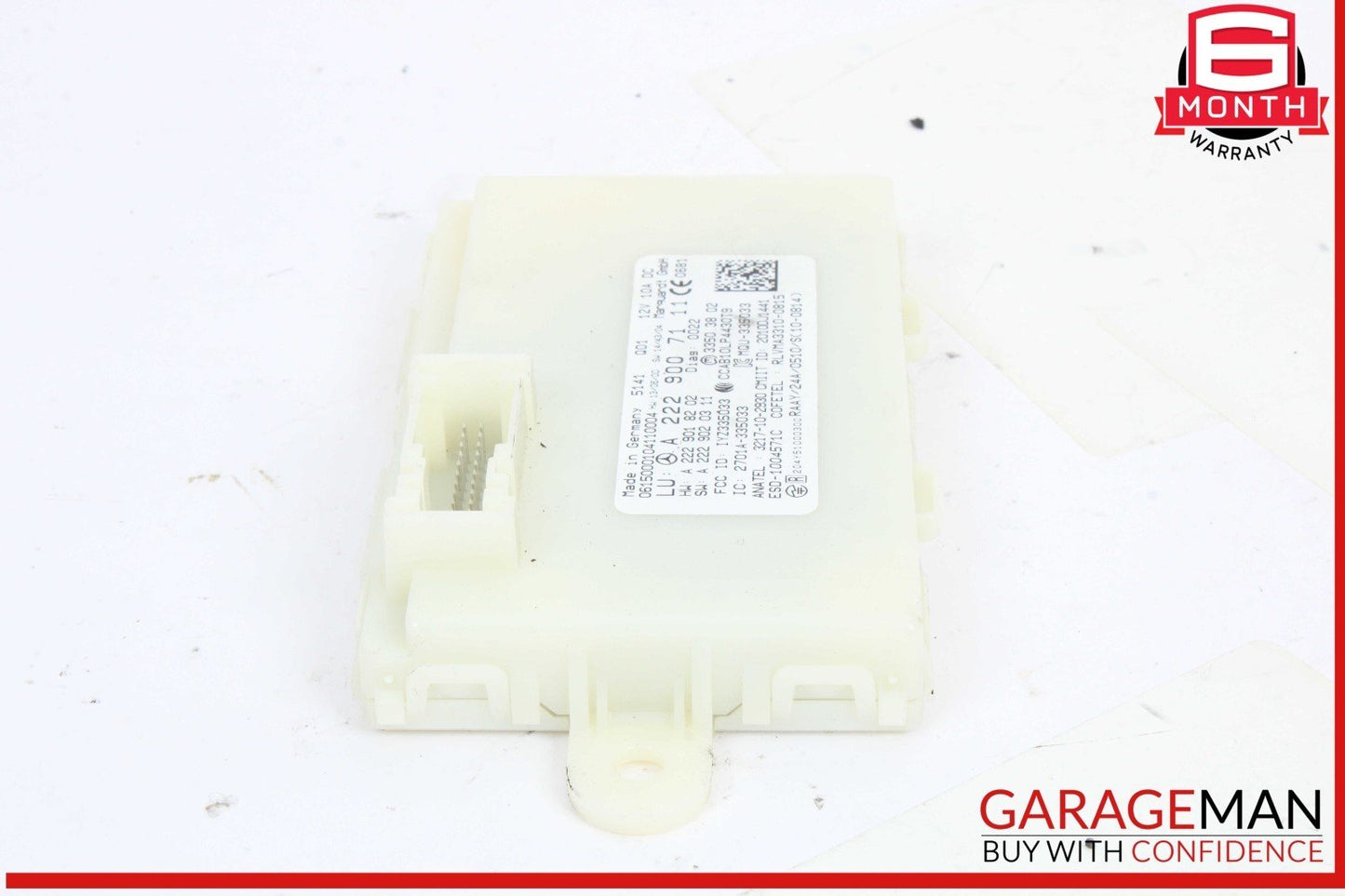 14-19 Mercedes W205 C300 S600 GLC350 S550 Keyless Go Entry Control Module OEM