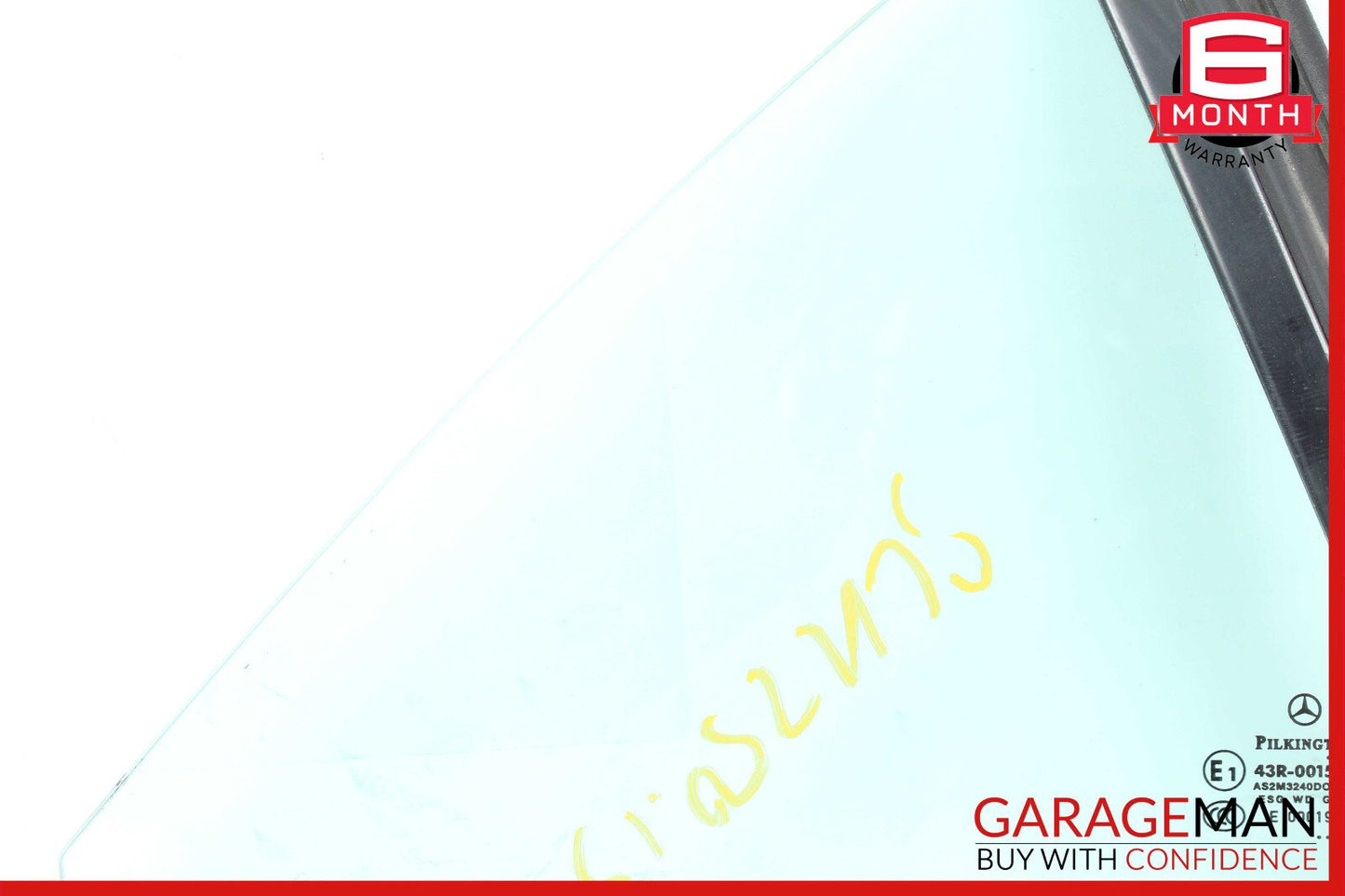 12-20 Mercedes R172 SLK250 Rear Right Side Quarter Window Glass OEM