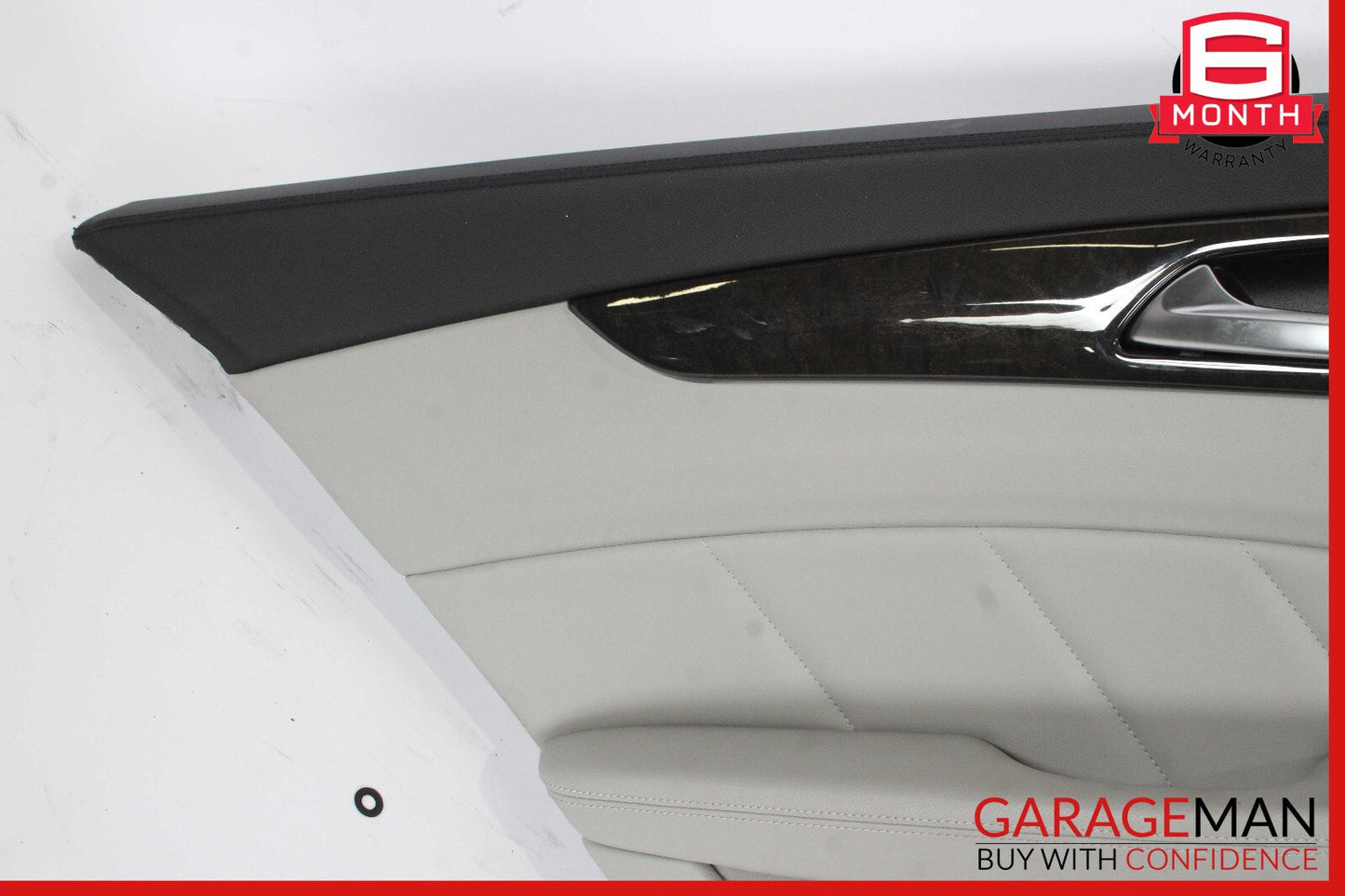 12-14 Mercedes W218 CLS550 Rear Left Side Interior Door Panel OEM