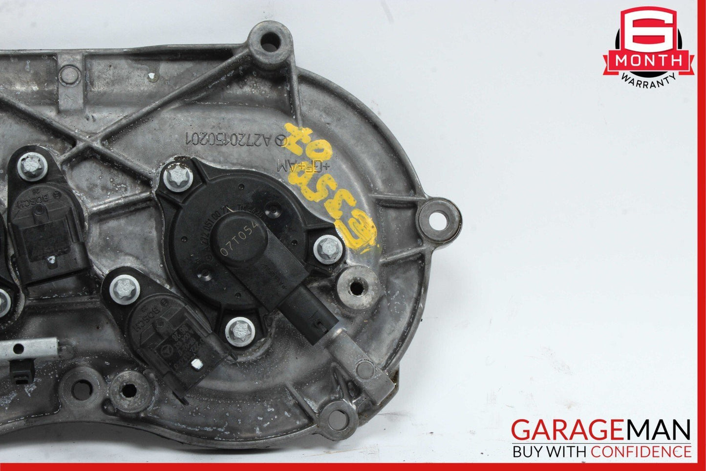 05-13 Mercedes W211 E350 E550 Front Left Side Engine Timing Chain Cover Plate