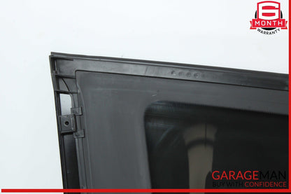 13-19 Mercedes X166 GL450 GLS550 Rear Right Side Quarter Window Glass Trim Assy