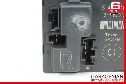 06-11 Mercedes W211 E350 E550 CLS550 Rear Right Side Door Controller Module Unit