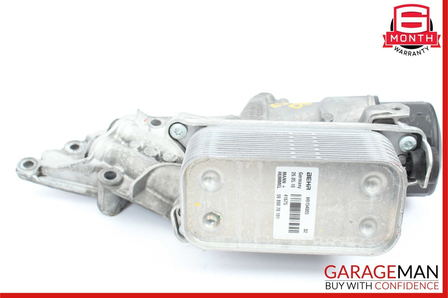 05-11 Mercedes R171 SLK350 C350 C300 Engine Motor Oil Filter Cooler Housing