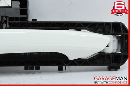 12-14 Mercedes W204 C250 C350 Front Left Driver Side Exterior Door Handle White
