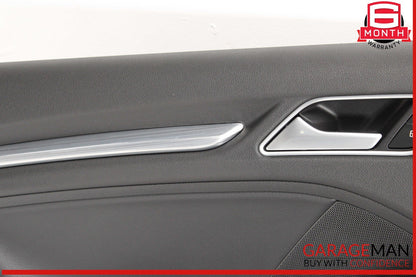 15-20 Audi A3 Rear Left Interior Door Panel OEM