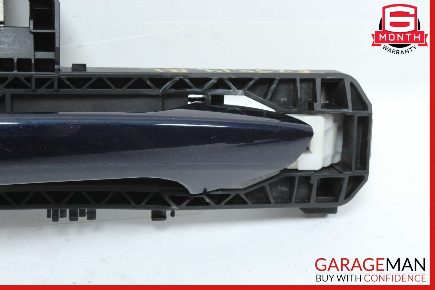 12-14 Mercedes W204 C250 C300 Rear Left Side Exterior Door Handle Blue OEM