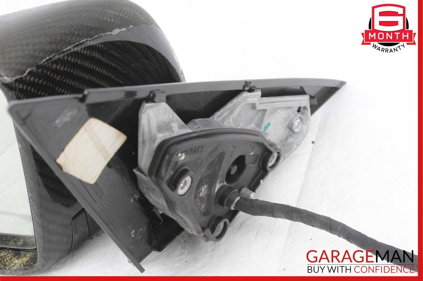 10-13 Mercedes W212 E63 E550 Front Left Driver Side Mirror Door Rear View OEM