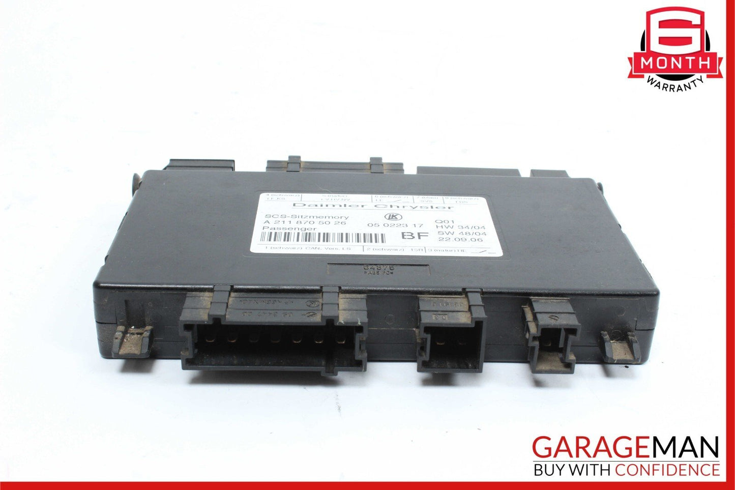 03-12 Mercedes E350 SLK280 CLS500 E320 Front Right Side Seat Control Module Unit