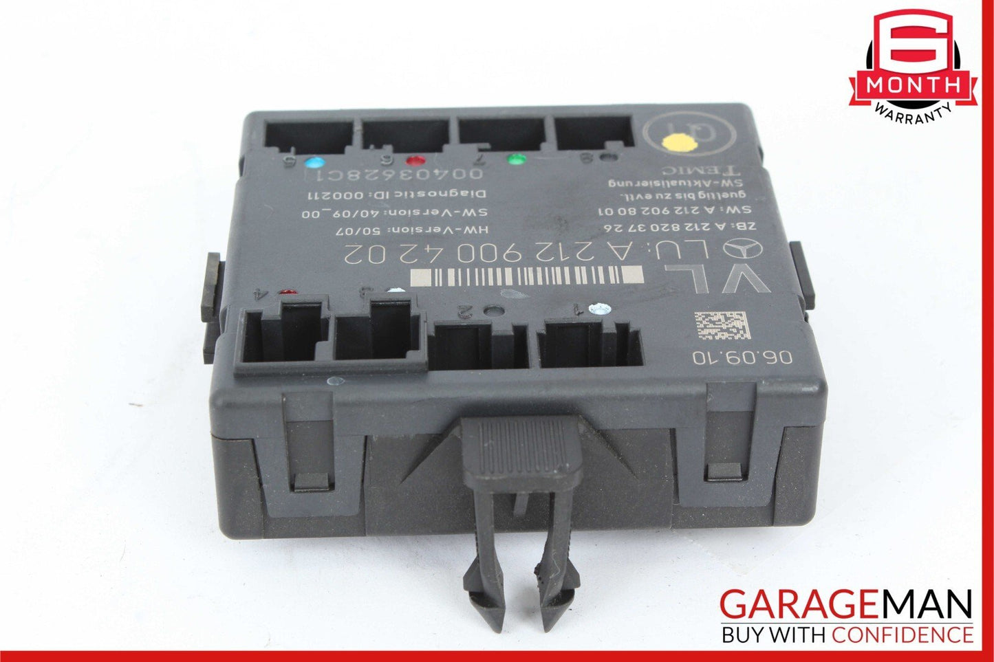 08-18 Mercedes W204 C300 SLK350 E400 Front Left Side Door Control Module OEM
