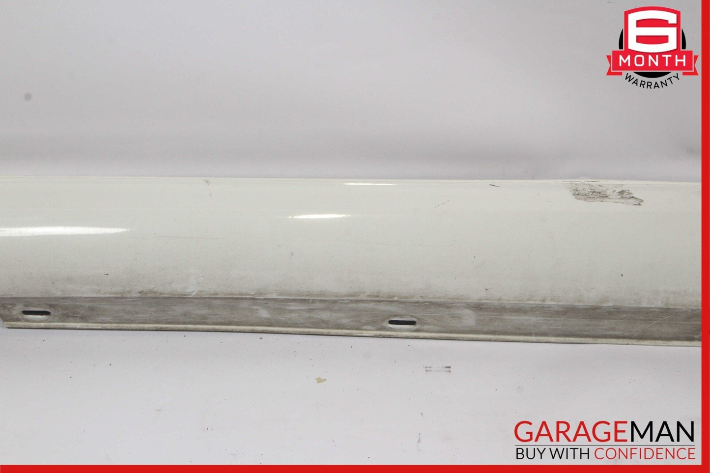 12-14 Mercedes W204 C250 Coupe Sport Left Side Skirt Rocker Moulding Polar White